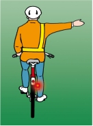Road signs, Markings and Traffic regulations - What does this hand signal mean?