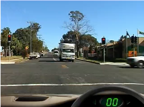 Hazard Perception Test - Clip 56