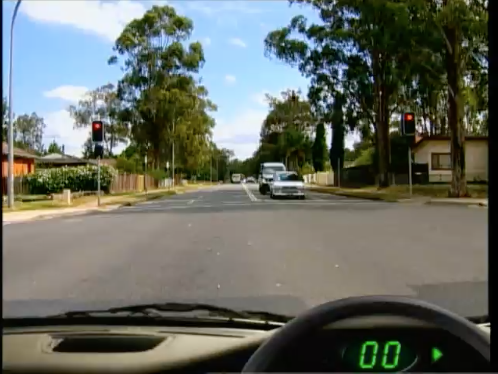 Hazard Perception Test - Clip 45
