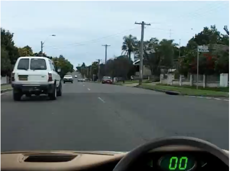 Hazard Perception Test - Clip 35