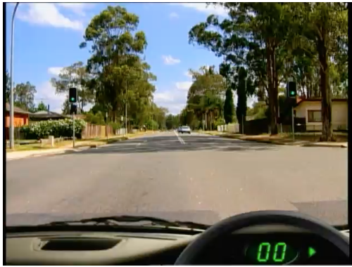 Hazard Perception Test - Clip 52