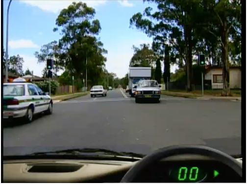 Hazard Perception Test - Clip 51