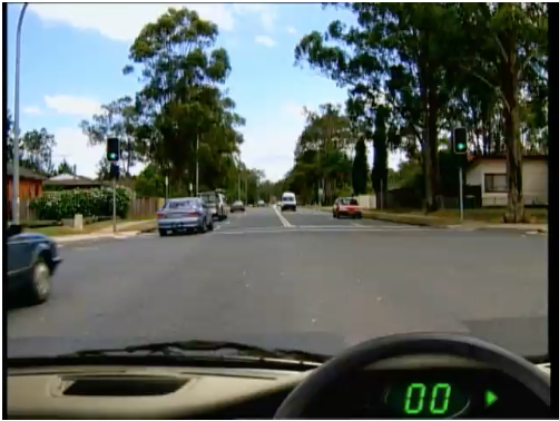 Hazard Perception Test - Clip 38