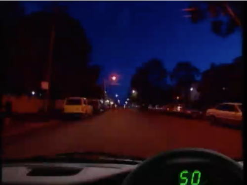 Hazard Perception Test - Clip 63