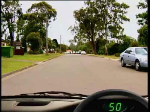 Hazard Perception Test - Clip 36