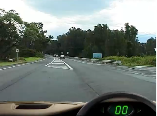 Hazard Perception Test - Clip 60