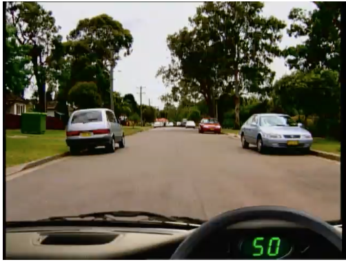 Hazard Perception Test - Clip 50