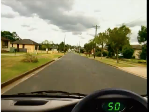 Hazard Perception Test - Clip 68