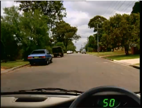 Hazard Perception Test - Clip 64