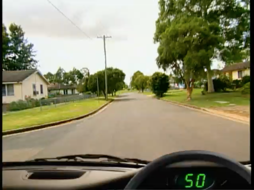 Hazard Perception Test - Clip 54