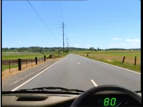 Hazard Perception Test - Clip 53